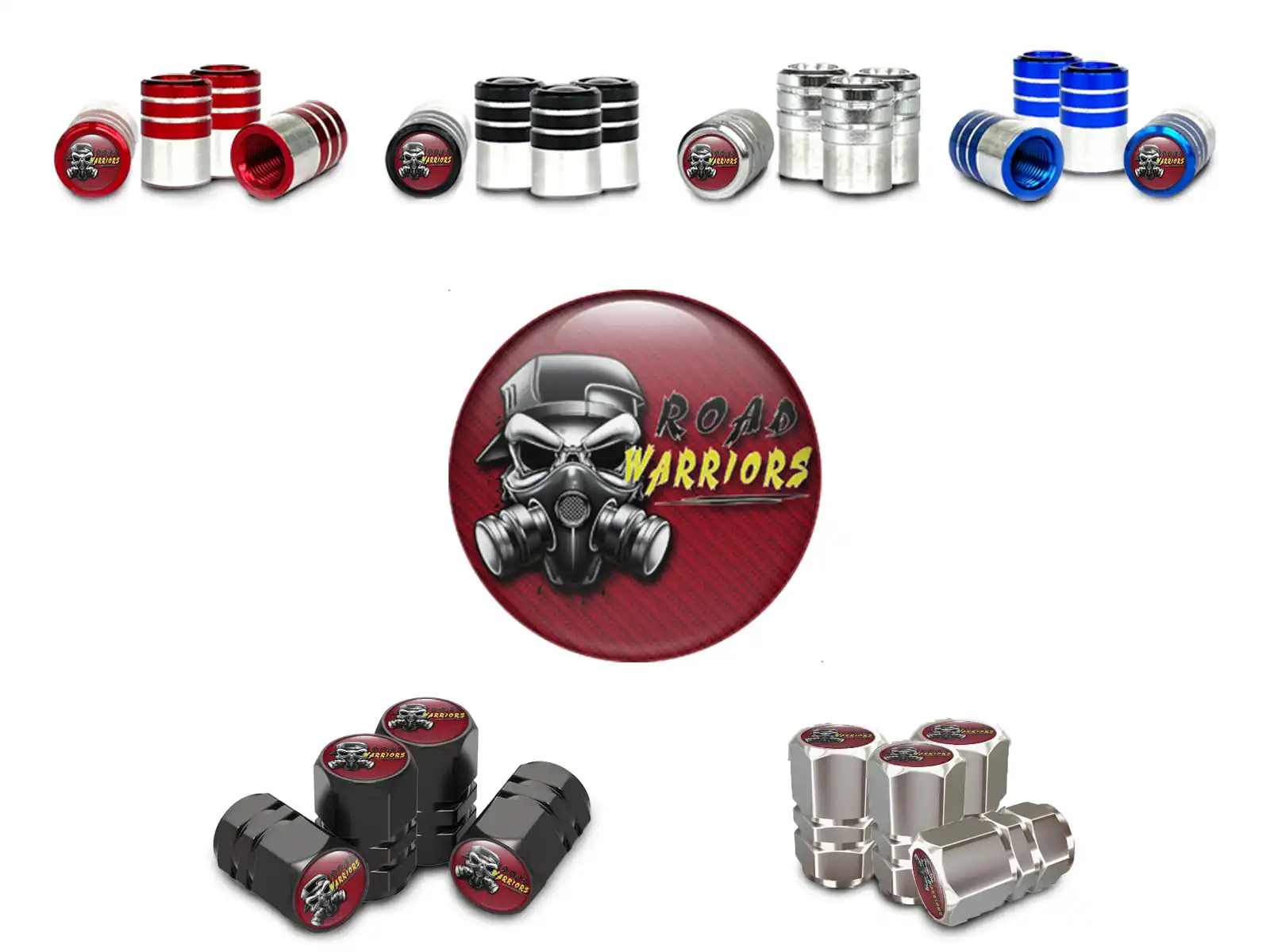 Tyres Valve Caps for SUV Tuning Design